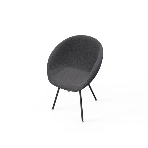 Krzesło KR-501 Ruby Kolory Tkanina Abriamo 08 Boucle Design Italia 2025-2030
